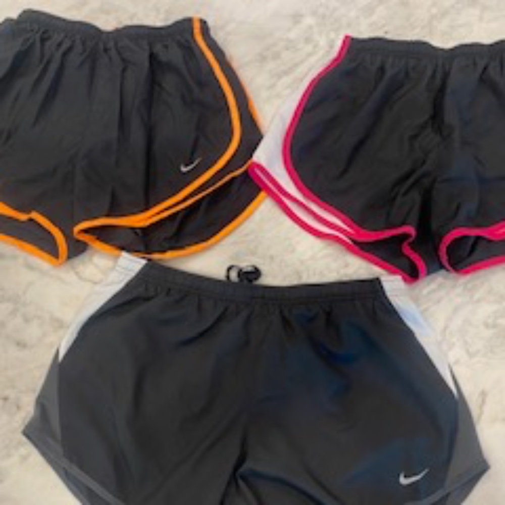 Nike Running Shorts-  3 Pairs